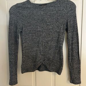Ann Taylor Gray Knit Sweater